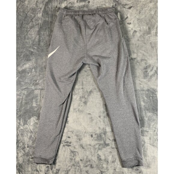 Nike Men's L Dri-Fit Graphic Taper Fitness Pants Gray CU6775-071 - Picture 2 of 8
